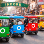 इंदौर में ई-रिक्शा अब कंट्रोल में