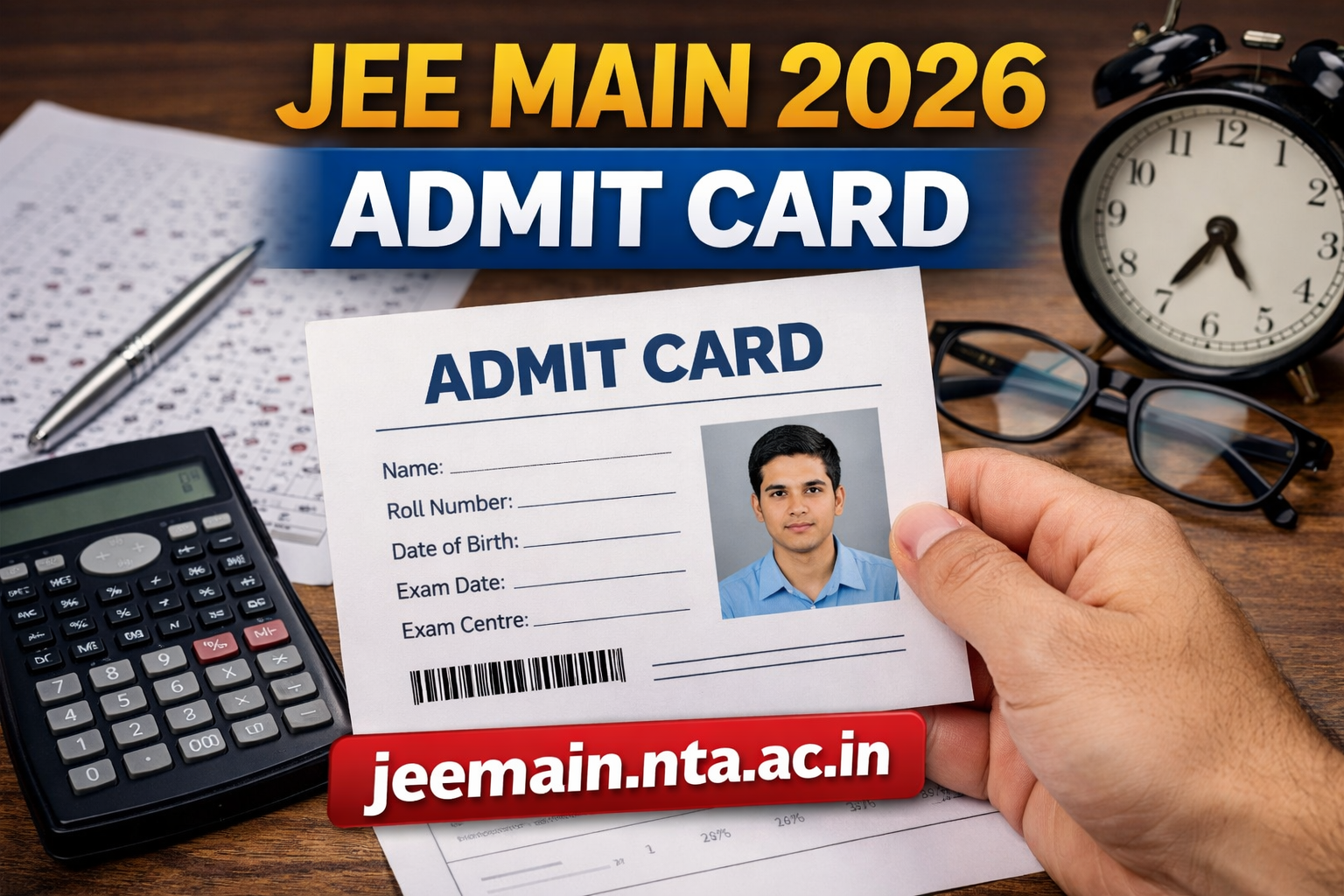 JEE Main 2026 Admit Card