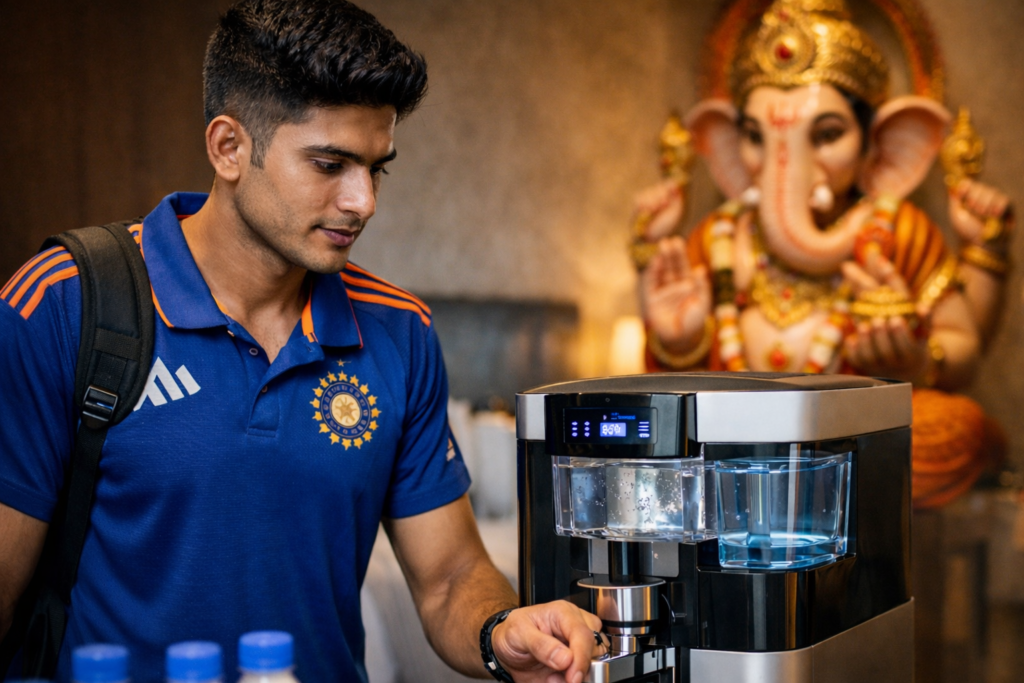 शुभमन गिल वाटर प्यूरीफायर