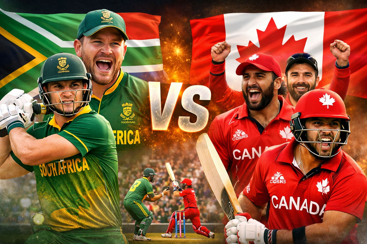 South Africa vs Canad