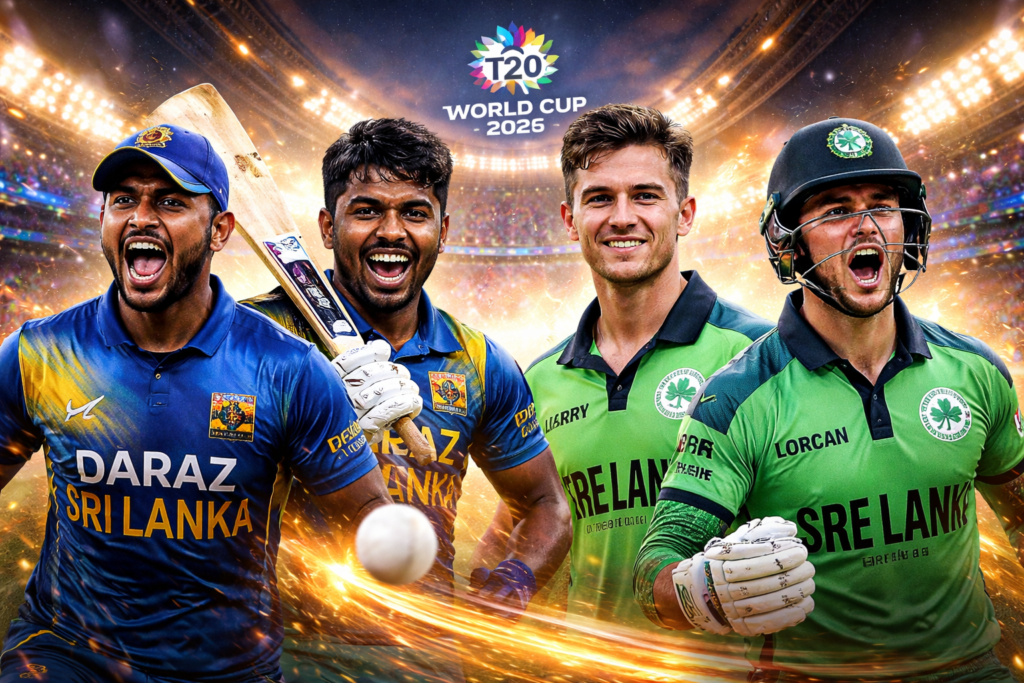 Sri Lanka vs Ireland Today Match